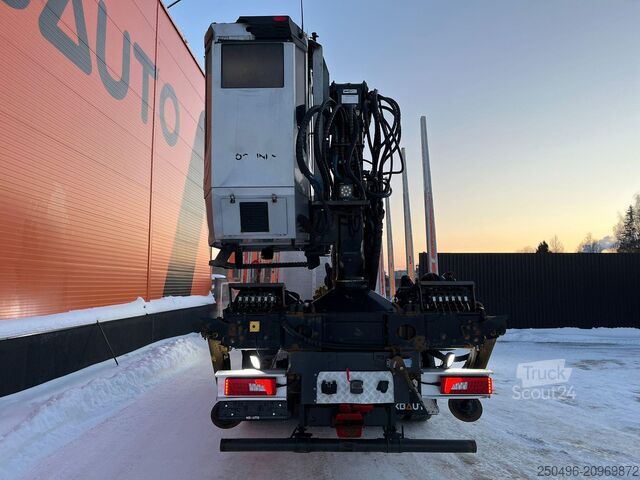 Transporteur de grumes Scania R 650 6x4 EPSILON M110L80 / RETARDER