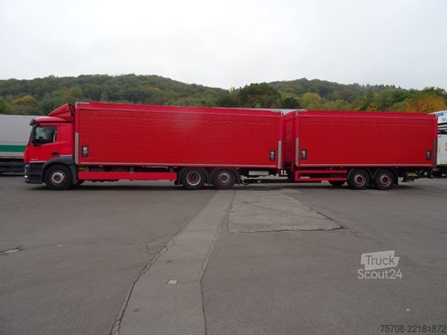 Camião de bebidas MERCEDES-BENZ 2540 Antos*kpl. Zug*NLA*2x LBW*38 Pal*Kamera*TOP