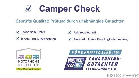 Capucine Bürstner Argos A 747-2 G 5,8 to - Luftfederung - Solar