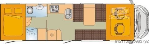 Capucine Bürstner Argos A 747-2 G 5,8 to - Luftfederung - Solar