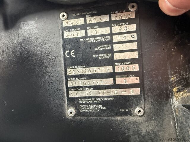 Forklift Crown SC16