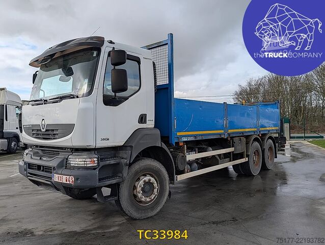 Платформенный трейлер Renault Kerax 380