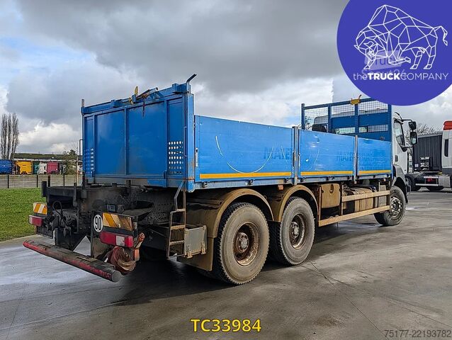 Платформенный трейлер Renault Kerax 380
