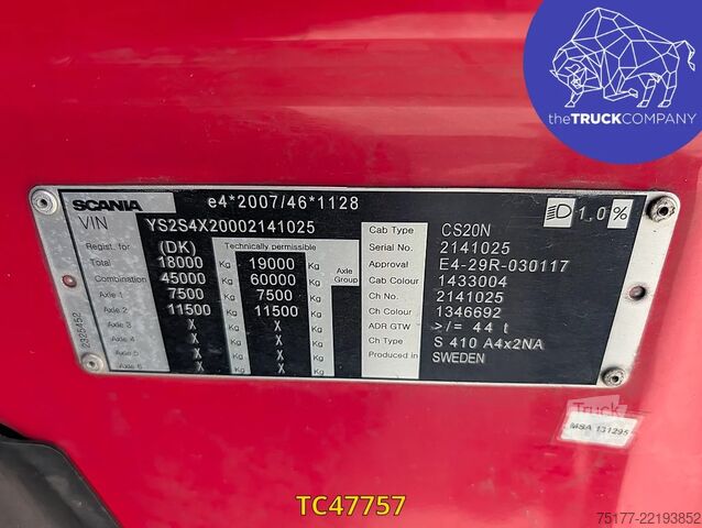 Farliga ämnen Scania S 410