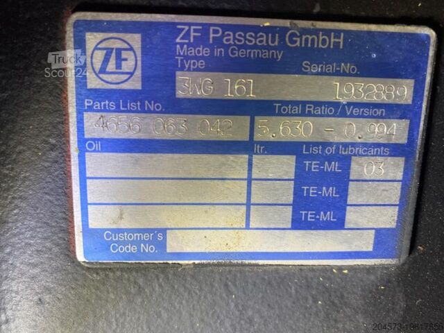 Hajtómotor ZF 