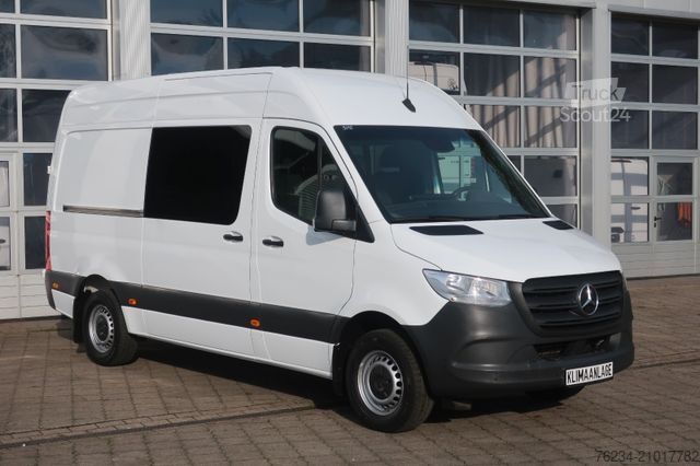 Hög tak skåpbil MERCEDES-BENZ Sprinter 314 CDI  4- Sitzer Top Regale/ Standhz.