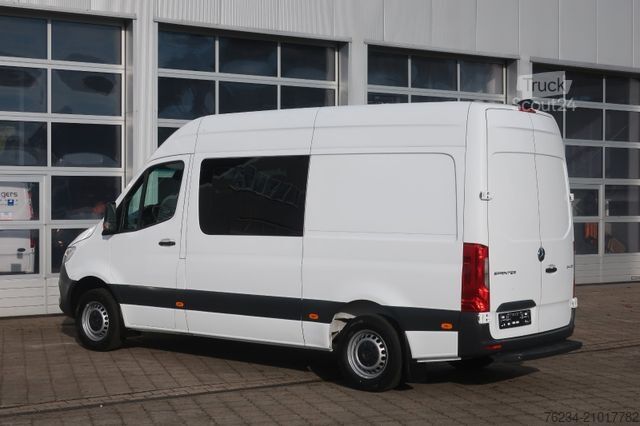 Hög tak skåpbil MERCEDES-BENZ Sprinter 314 CDI  4- Sitzer Top Regale/ Standhz.