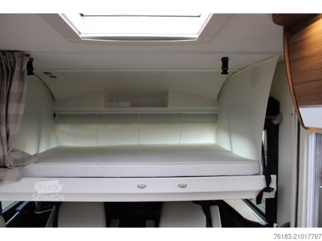 Camping-car intégral PILOTE G 650 GJ Essntiel AHK Solar Einzelbetten Leder