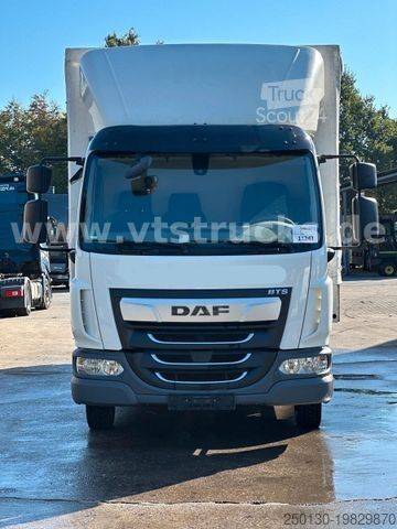 Transporter mit Pritsche & Plane DAF LF 210 4x2 Pritsche+Plane, Ladebordwand 7,5 t.