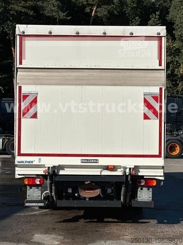 Transporter mit Pritsche & Plane DAF LF 210 4x2 Pritsche+Plane, Ladebordwand 7,5 t.