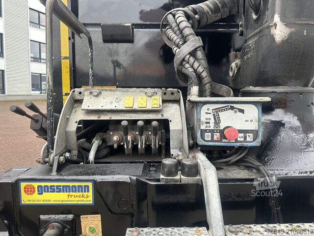 Γερανός πύργος Mercedes-Benz Arocs 3345 K 6x4 Arocs 3345 K 6x4, Heckkran Hiab Jonsered 1300RS79, Bordmatik links, ca. 11m³