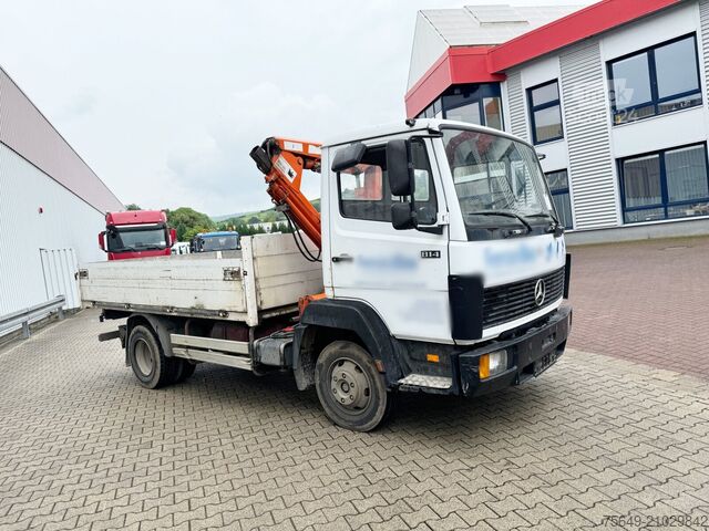 Camion équipé d'une grue Mercedes-Benz LK 814 4x2 LK 814 4x2, 6-Zylinder, Kran Tirre Euro 35