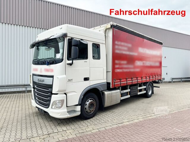 Camion plateau DAF XF 410 FA 4x2 XF 410 FA 4x2, Fahrschule, 2x AHK, 6 Sitze