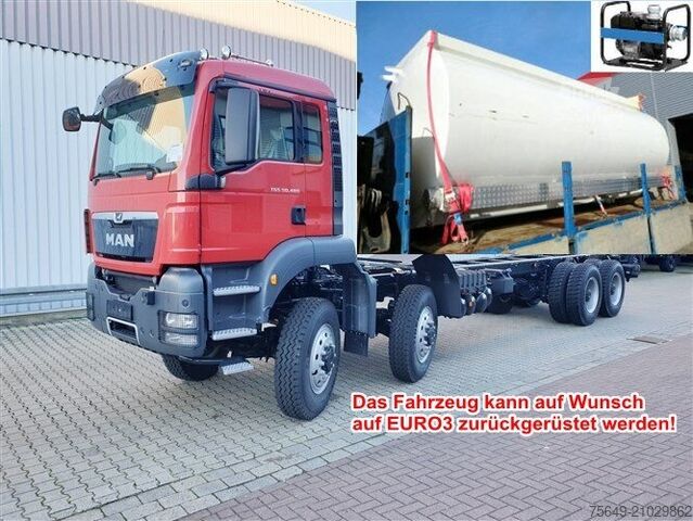 Tankwagen MAN TGS 41.480 8X6 BB TGS 41.480 8X6 BB, ca. 25.000l mit Separatpumpe