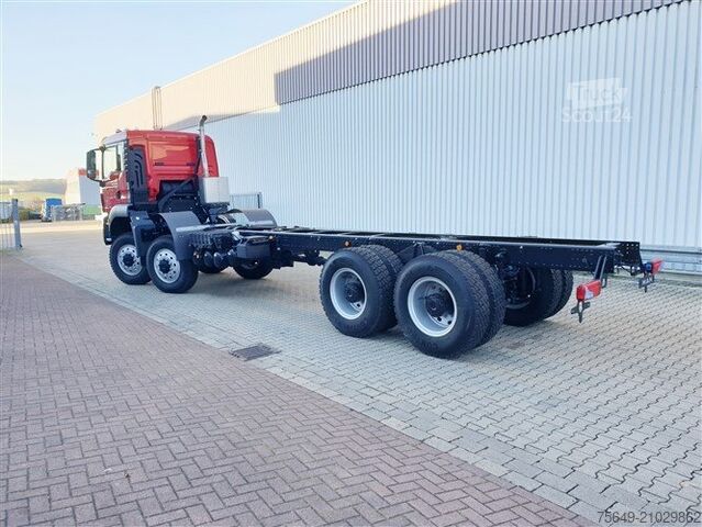 Tankwagen MAN TGS 41.480 8X6 BB TGS 41.480 8X6 BB, ca. 25.000l mit Separatpumpe