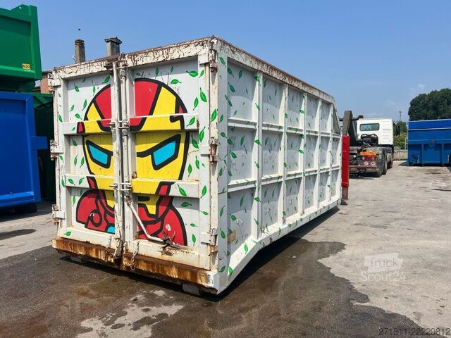 Kontejner s kavljem  CONTAINER SCARRABILE USATO A CIELO APERTO CON GRU