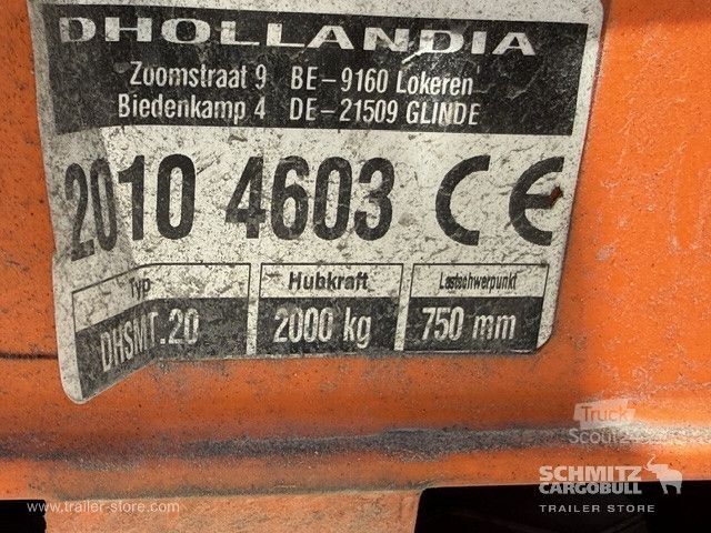 Šaldytuvas puspriekabė Schmitz Cargobull Tiefkühler Standard Ladebordwand
