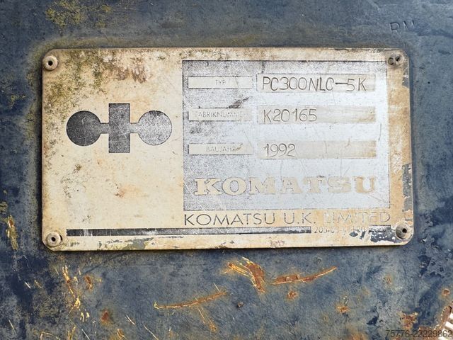 Kettenbagger KOMATSU PC 300 NLC-5K