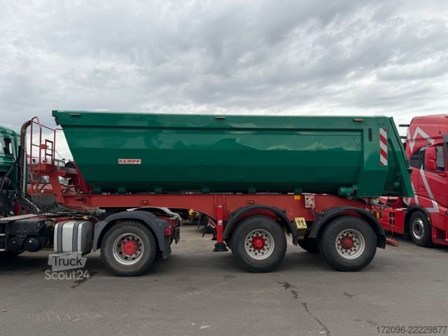 Tiptrailer KEMPF SKM 31/2 Kompaktmulde, Stahl, Lift, 2-Achs