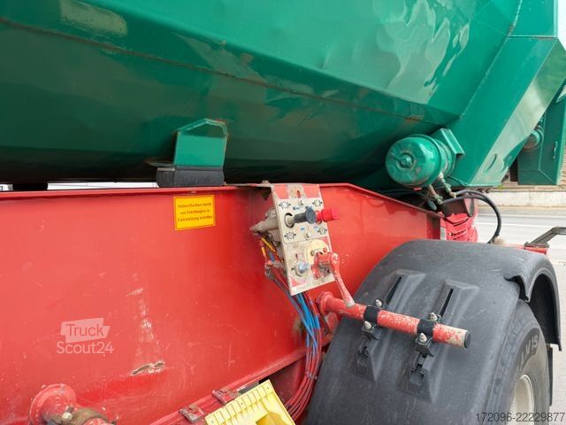 Tiptrailer KEMPF SKM 31/2 Kompaktmulde, Stahl, Lift, 2-Achs