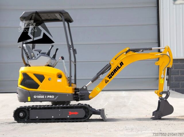 Mini-pelle Gorila G18SE I PRO 2026