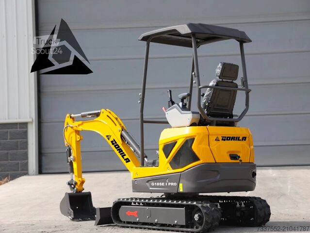 Mini-pelle Gorila G18SE I PRO 2026