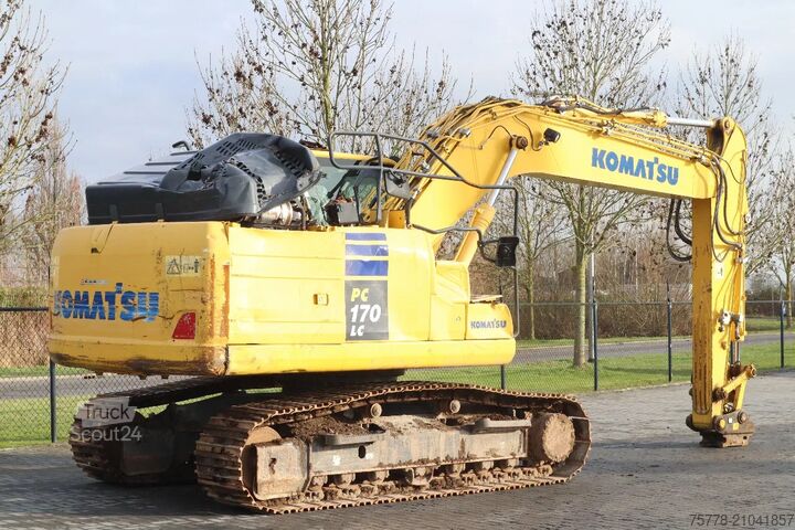 Rupsgraafmachine Komatsu PC170 LC-11 | LIGHT DAMAGE | WORKING CONDITION