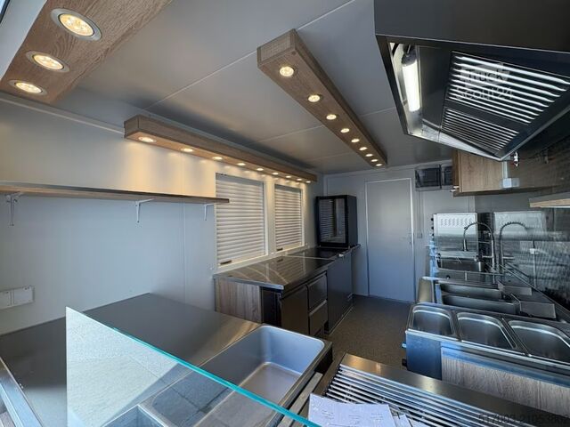 Remorque de vente Grillwagen, Imbissanhänger, 