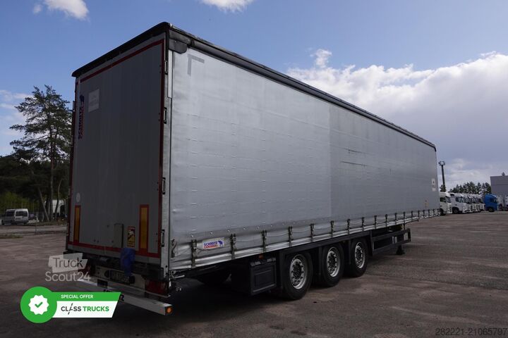 öppen semitrailer med kapell SCHMITZ CARGOBULL SCS24/L Varios
