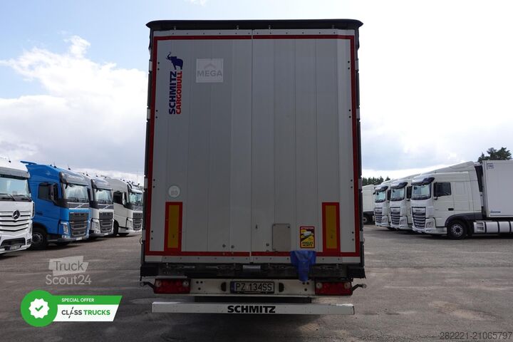 öppen semitrailer med kapell SCHMITZ CARGOBULL SCS24/L Varios