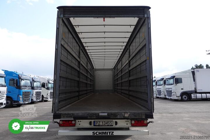 öppen semitrailer med kapell SCHMITZ CARGOBULL SCS24/L Varios