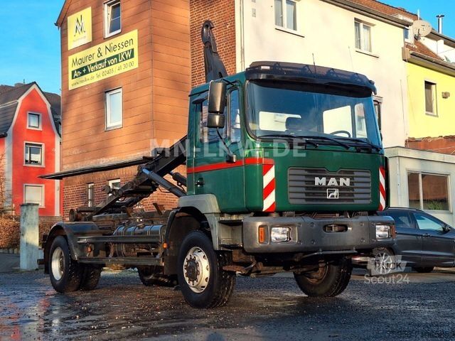 Tipper truck MAN 18.280 4x4 ALLRAD ABROLLKIPPER ATLAS HAKEN TÜV