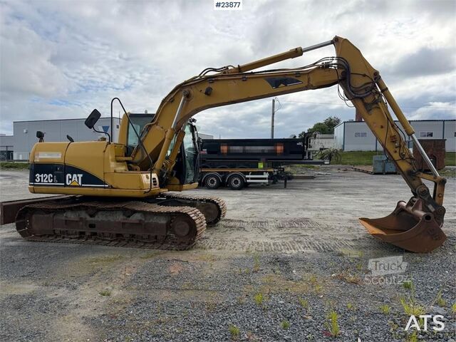 гусеничный экскаватор CAT 312C