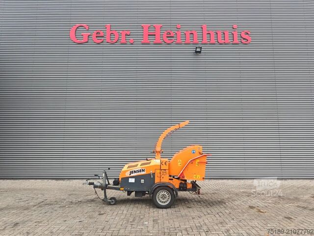 Houtversnipperaar Jensen A530 DI XL German Papers!