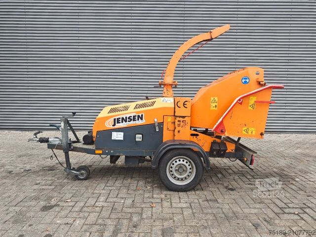 Houtversnipperaar Jensen A530 DI XL German Papers!