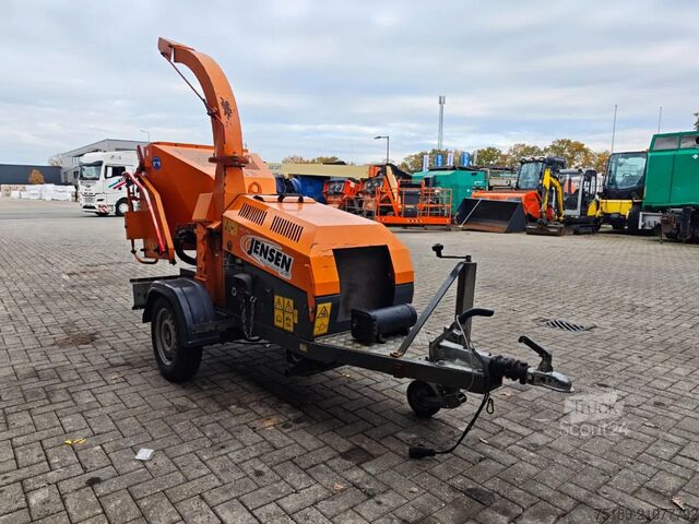 Houtversnipperaar Jensen A530 DI XL German Papers!