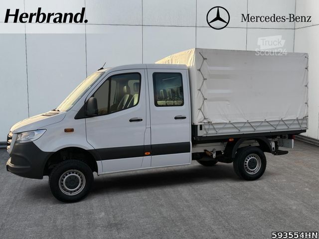 Schuifzeil bestelwagen MERCEDES-BENZ Sprinter 314 CDI *4x4*DoKa*MBUX*Leder*DAB*AHK*