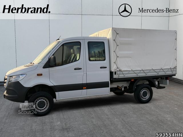 Pick-up bestelwagen MERCEDES-BENZ Sprinter 314 CDI *4x4*DoKa*MBUX*Leder*DAB*AHK*