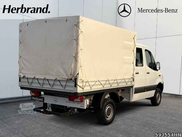 Pick-up bestelwagen MERCEDES-BENZ Sprinter 314 CDI *4x4*DoKa*MBUX*Leder*DAB*AHK*