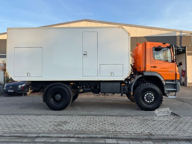Spezial-LKW MERCEDES-BENZ AXOR 18.29 A mit Pecocar Leerkabine