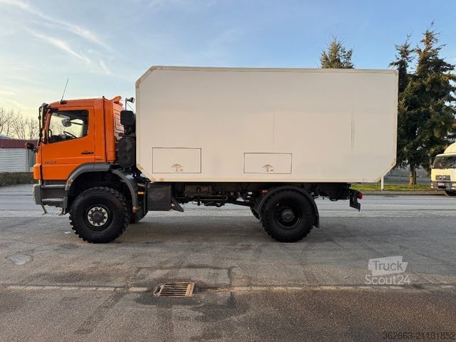 Spezial-LKW MERCEDES-BENZ AXOR 18.29 A mit Pecocar Leerkabine