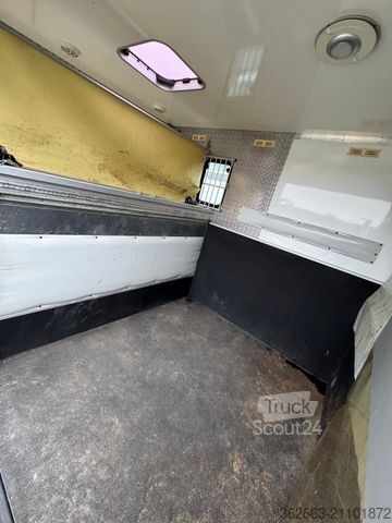 Viehtransporter MERCEDES-BENZ Atego Böckmann Kompakter Pferde-LKW mit Wohnung