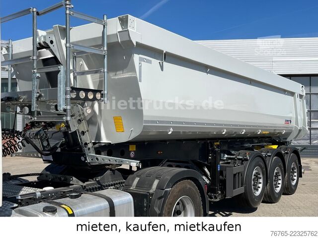 Polpriklopnik kiper SCHMITZ CARGOBULL SKI 24 SL 7.2 Mietkauf 581 EUR/ sofort lieferbar