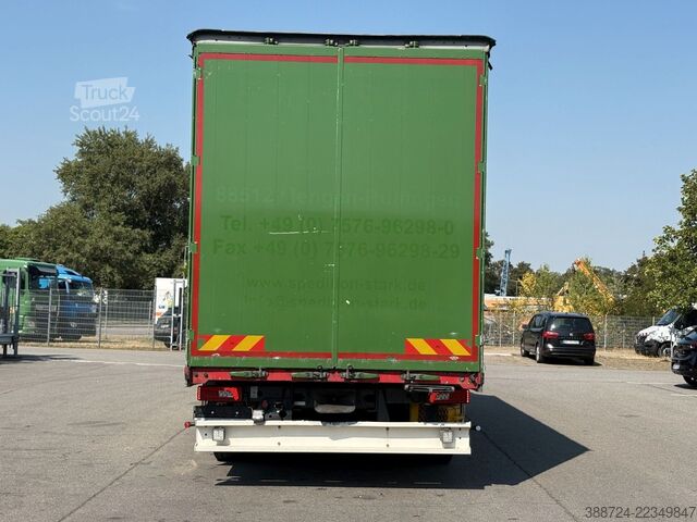 شاحنة بمسطحة ومشمع SCANIA R520*Topline*E6a*Retarder*Lenk+Lift*Standklima*