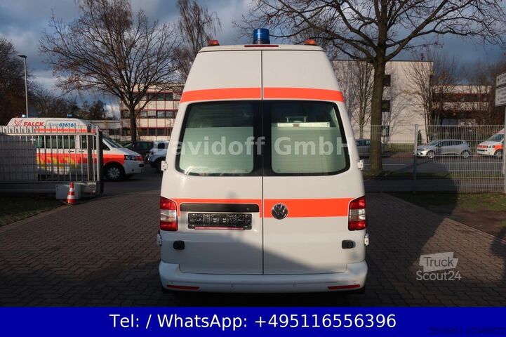 Пожарна кола VOLKSWAGEN T5 Transporter Hochdach lang/KTW/Klima/FN: A91
