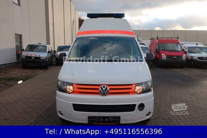 Пожарна кола VOLKSWAGEN T5 Transporter Hochdach lang/KTW/Klima/FN: A91