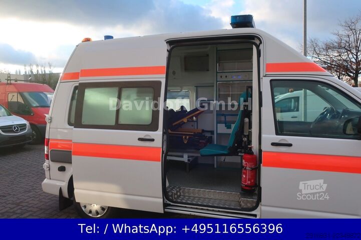 Пожарна кола VOLKSWAGEN T5 Transporter Hochdach lang/KTW/Klima/FN: A91