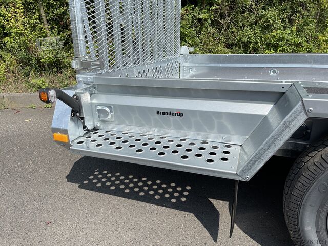 Remorcă pentru mașini de construcții Brenderup MT 3651 3500 kg ca. 365x180 cm