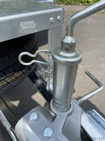 Remorcă pentru mașini de construcții Brenderup MT 3651 3500 kg ca. 365x180 cm