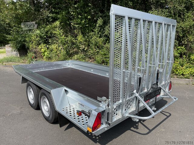 Remorcă pentru mașini de construcții Brenderup MT 3651 3500 kg ca. 365x180 cm